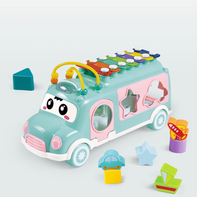 Baby's Educational Musical Bus Toy