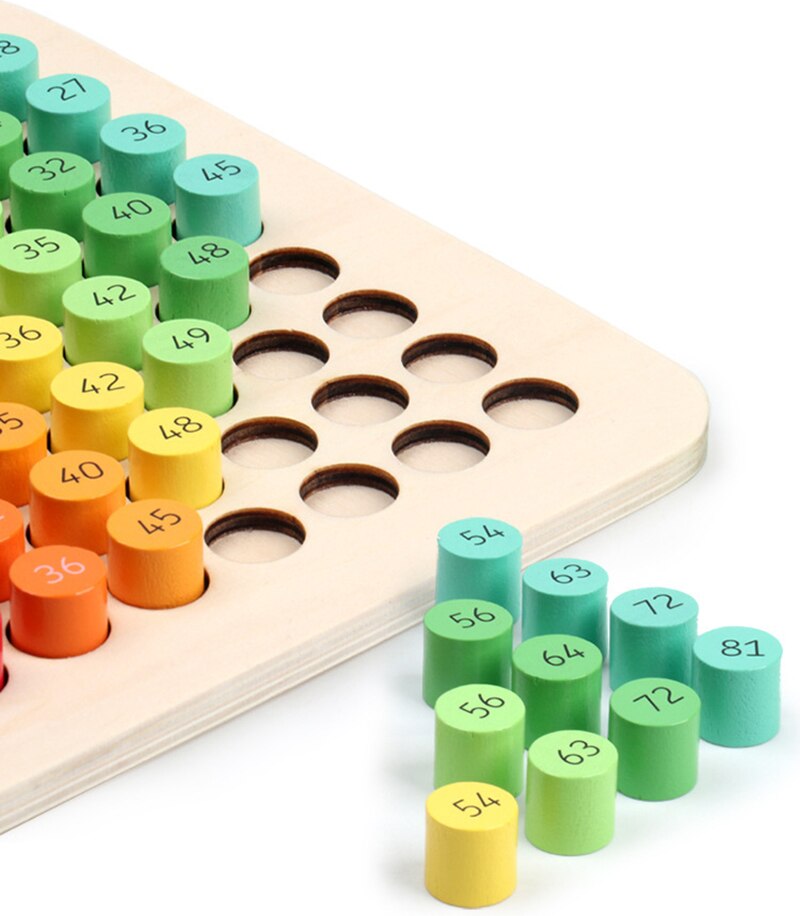 Montessori Educational Wooden Math Educational Board